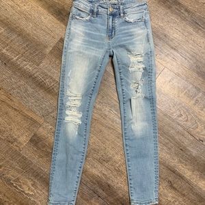American Eagle - Size 00 Short - Skinny Stretch Jeans - Excellent Condition